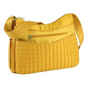 Lug | Marigold Yellow Aerial Crossbody Travel Bag NWT
